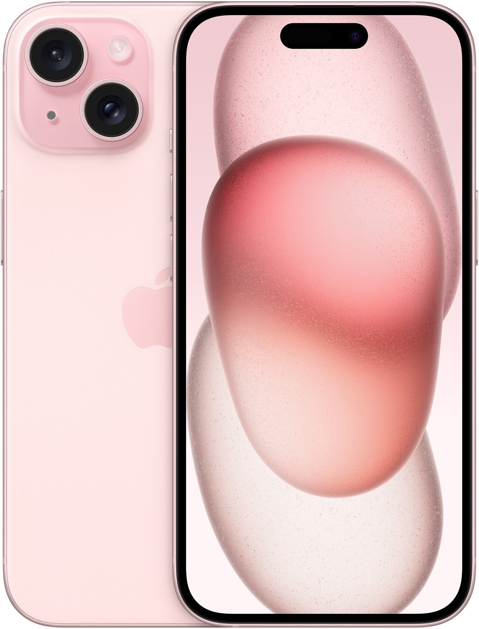 Mobilný telefón - APPLE iPhone 15, ružový