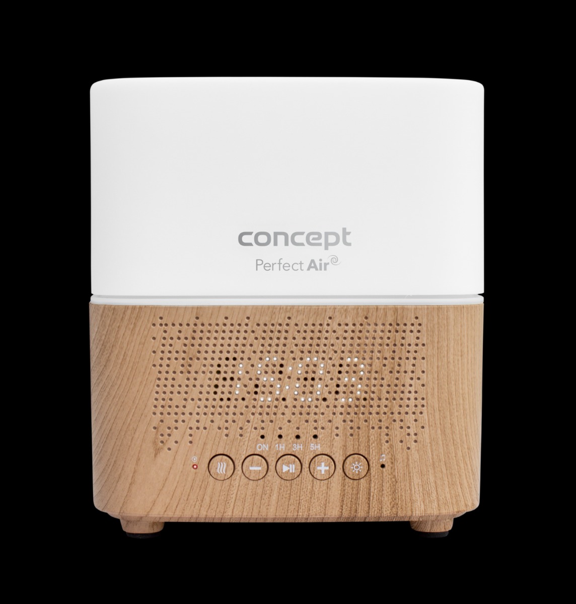 CONCEPT Aroma difuzér Perfect Air s bluetooth přehrávačem light wood