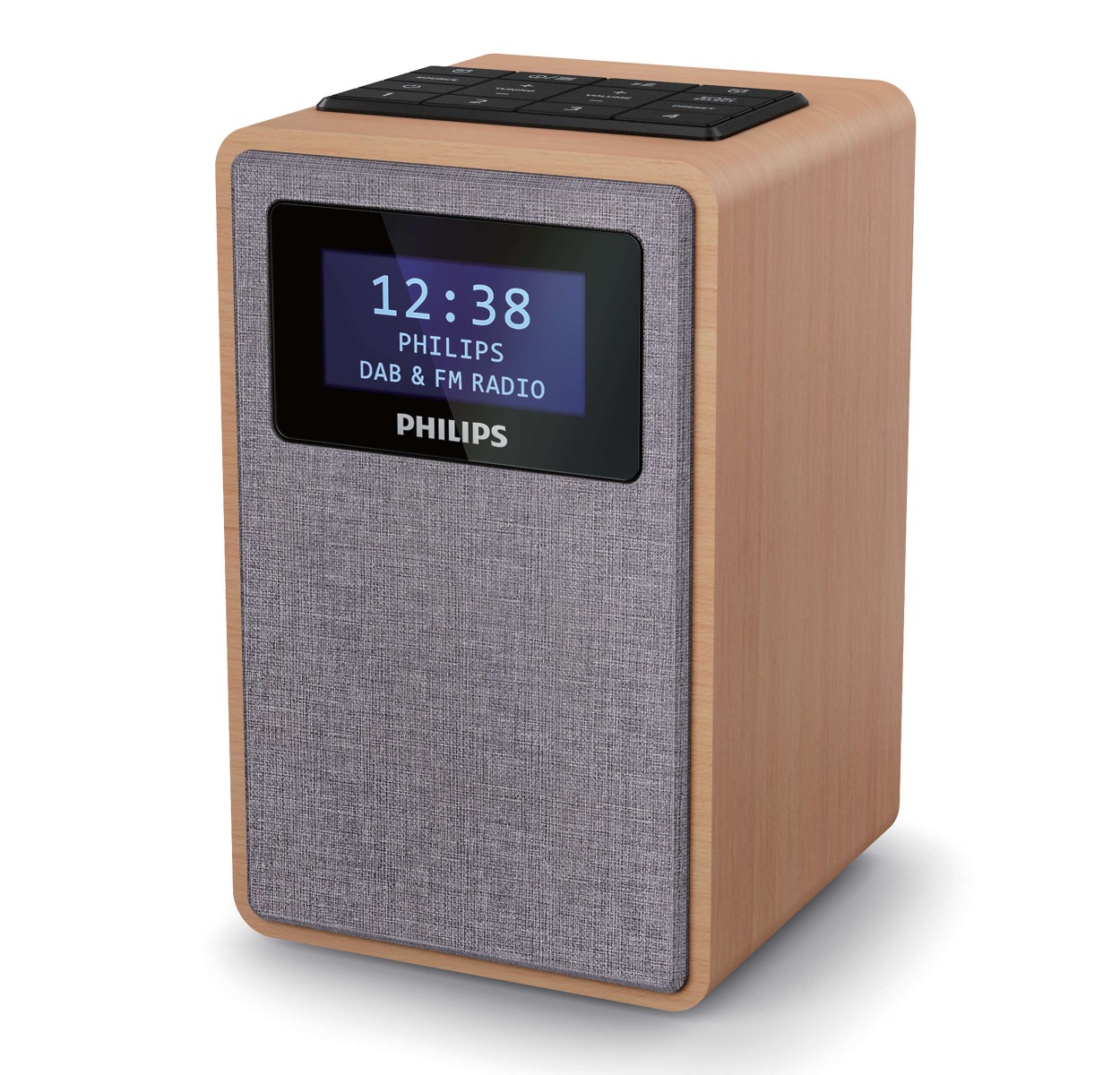 PHILIPS Přenosné rádio s DAB+ a digitálním tunerem FM