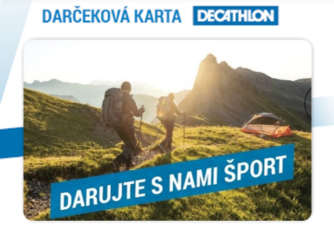 Decathlon - ELEKTRONICKÝ KUPÓN